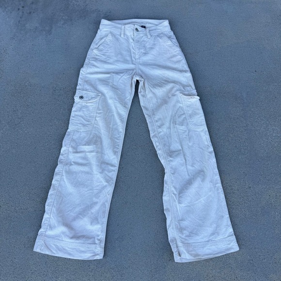 American Eagle Outfitters Pants - American Eagle Size 000 Women Corduroy Cargo Pants Wide Leg